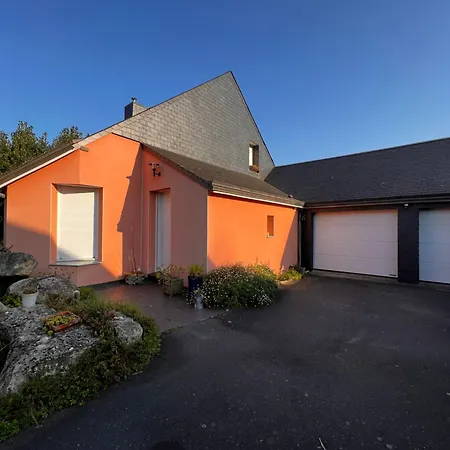 Tatil Evi La Maison Rose - Avec Grand Jardin Clos A 300m De La Hauteville-sur-Mer