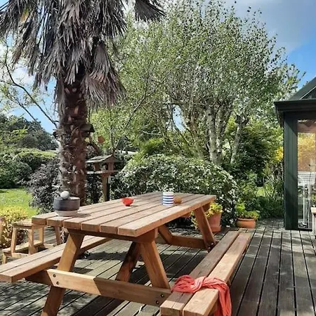 La Maison Rose - Avec Grand Jardin Clos à 300m De La * Hauteville-sur-Mer