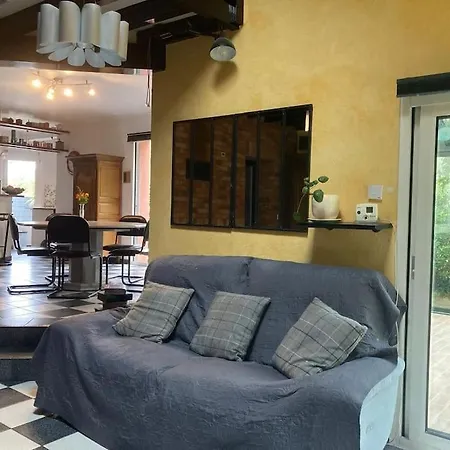 La Maison Rose - Avec Grand Jardin Clos à 300m De La Hébergement de vacances
