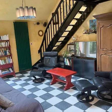 La Maison Rose - Avec Grand Jardin Clos à 300m De La Casa de Férias Hauteville-sur-Mer