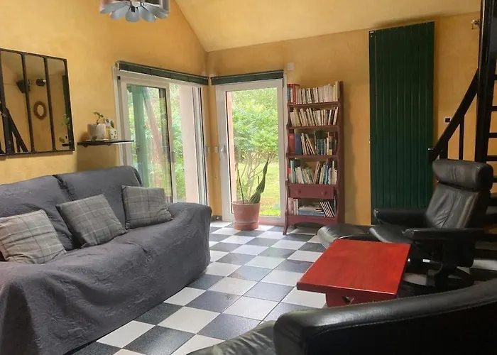 La Maison Rose - Avec Grand Jardin Clos A 300m De La Dom wakacyjny