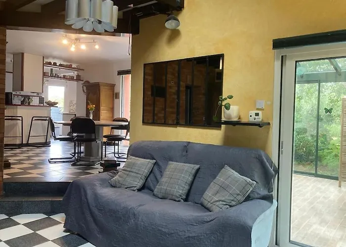 La Maison Rose - Avec Grand Jardin Clos A 300m De La Dom wakacyjny