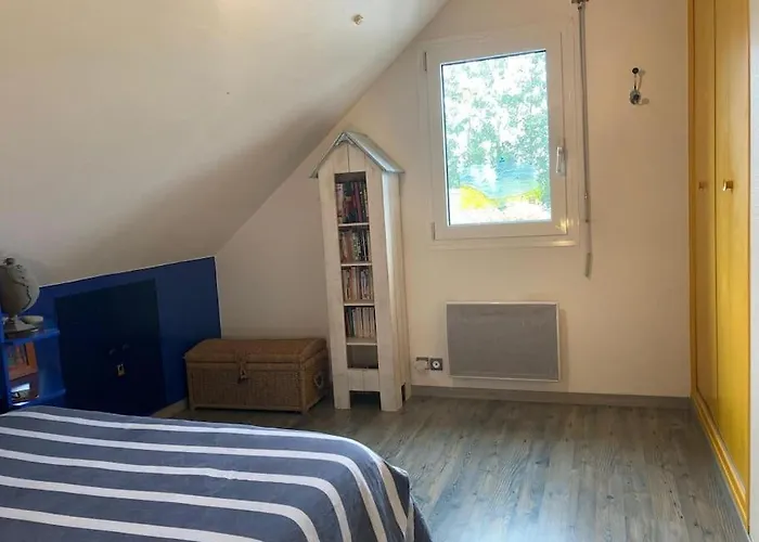 La Maison Rose - Avec Grand Jardin Clos A 300m De La Dom wakacyjny *